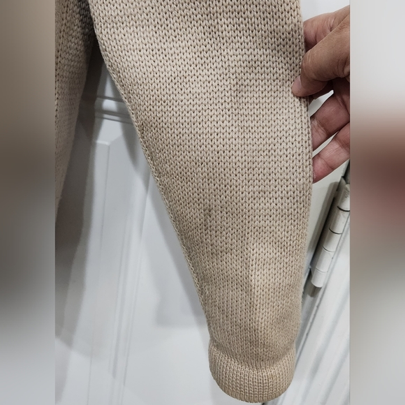 Vintage Baskins Made in Italy men's brown green sweater cardigan size La… - Picture 5 of 15